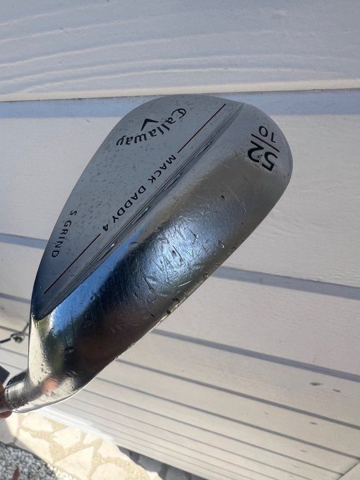Wedge Callaway Mack Daddy 4 52/10 S grind acier regular
