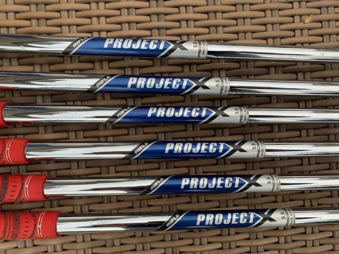 Série Taylormade P760 forged (5/P) acier regular