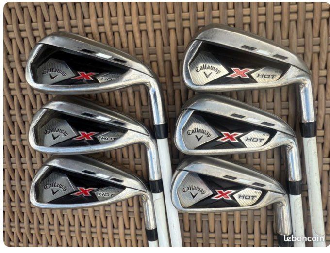 Série Callaway X hot (5/P)  graphite regular