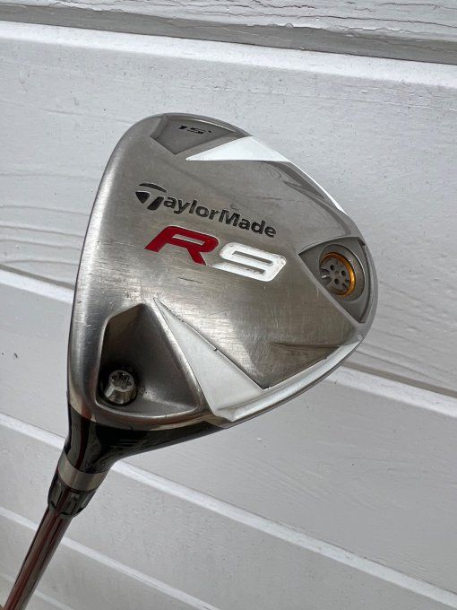 Bois 3 Taylormade R9 15 degrés ajustable regular Gaucher