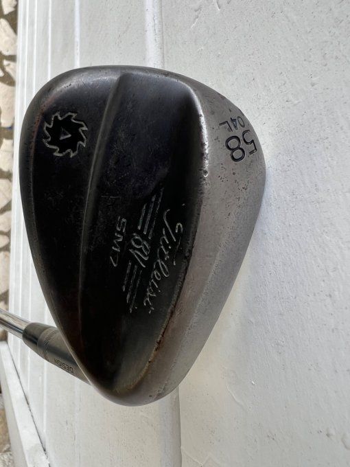 Sandwedge Titleist Vokey SM7 Black 58/04L acier