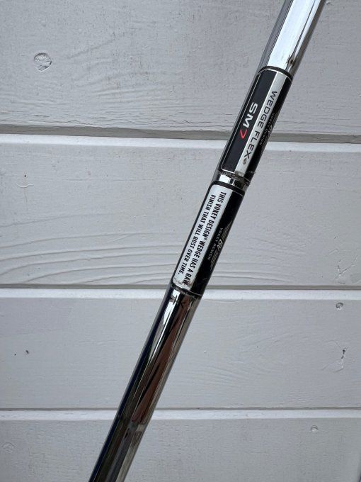 Sandwedge Titleist Vokey SM7 Black 58/04L acier