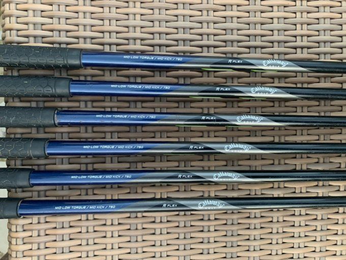 Série Callaway X-22 (5/P) graphite regular