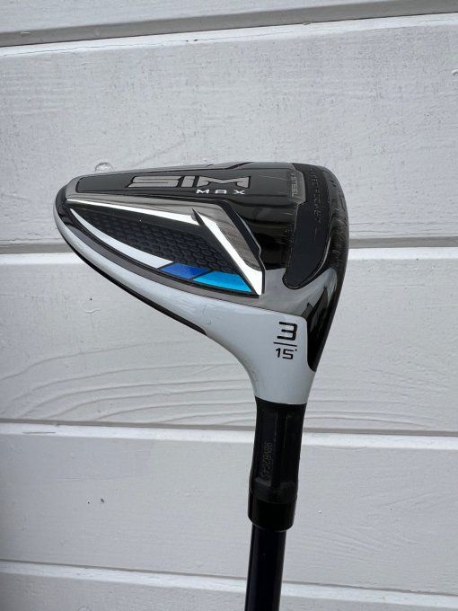 Bois 3 Taylormade SIM Max 15 degrés medium
