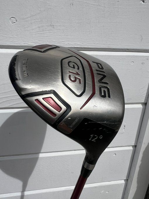 Driver Ping G15 12 degrés titanium regular