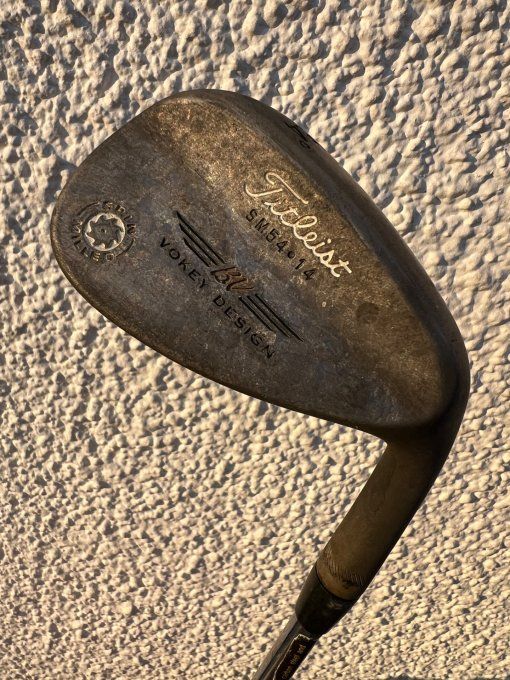 Wedge Titleist Vokey design rust spin Milled 54-14 acier