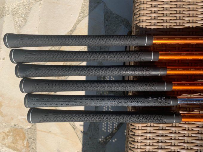 Série Ping G10 (5/P) black dot graphite regular