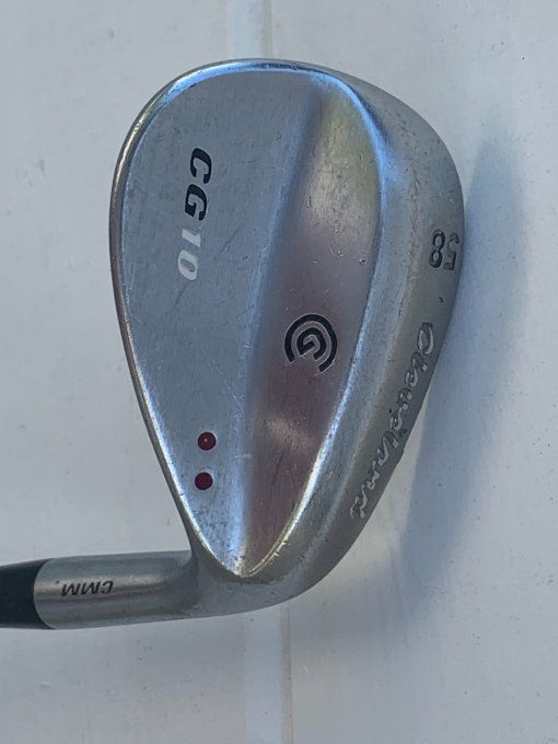Sandwedge Cleveland CG10 cmm 58 degrés acier