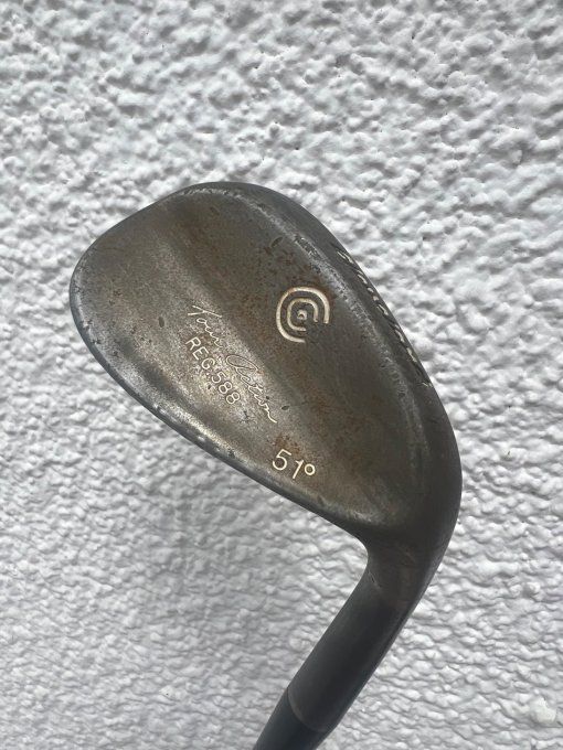 Wedge Cleveland tour action rust REG 588 51 degrés acier