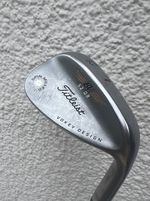 Wedge Titleist Vokey design SM4 52/08 acier