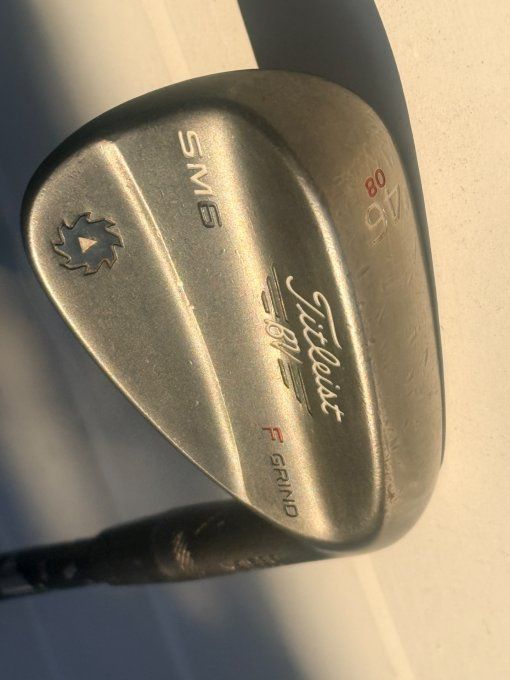 Wedge Titleist Vokey design SM6 46/08 F grind x-stif
