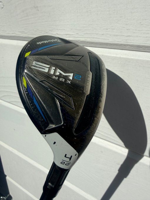 Hybride 4 Taylormade SIM 2 max 22 degrés regular