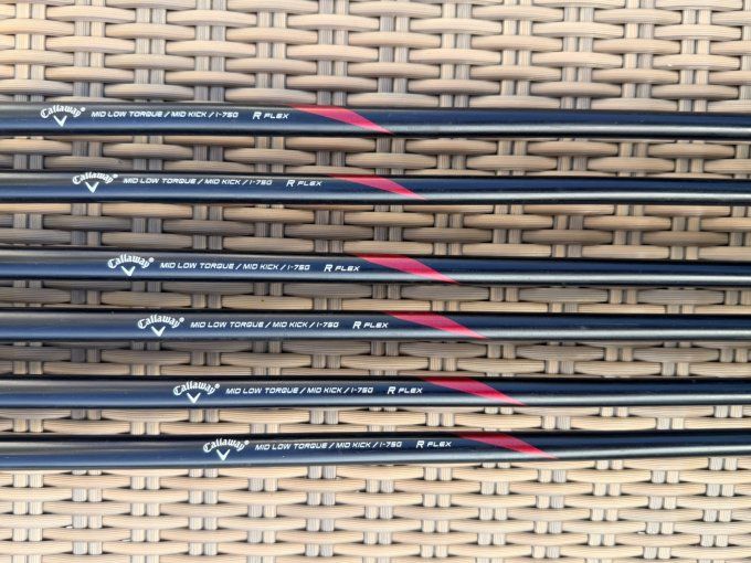 Série Callaway RAZR (5/P) graphite regular