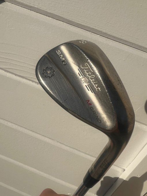SandWedge Titleist Vokey design SM6 M grind 58/08 acier