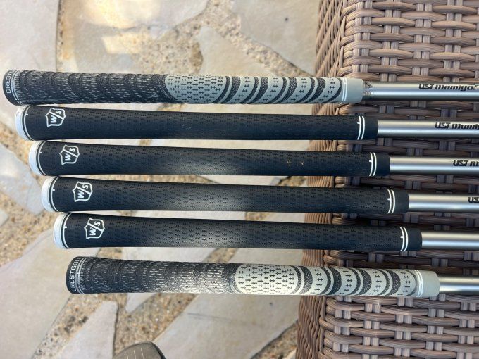Série Wilson D7 (5/P) graphite regular