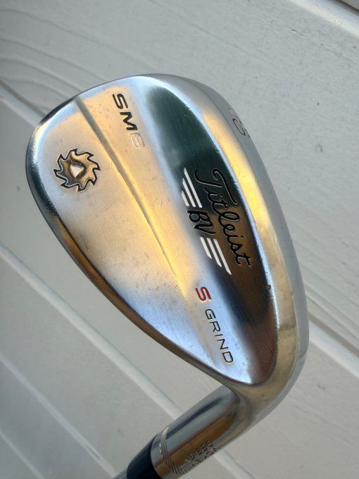 Lobwedge Titleist Vokey design Sm6 60/10 S grind acier