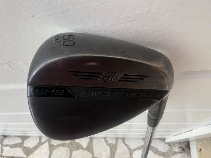 Wedge Titleist Vokey design SM8 black 50/08F acier