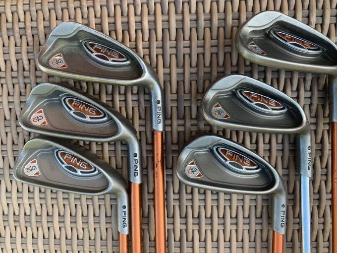 Série Ping G10 (5/P) black dot graphite regular