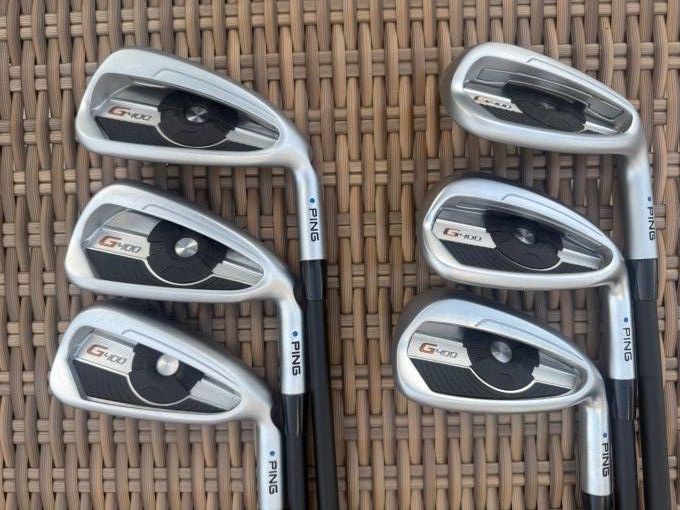 Série Ping G400 neuve (5/P) graphite regular Blue dot